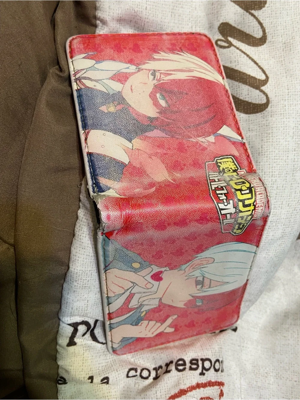 Todoroki Red Anime Bi-Fold Wallet - Unbranded